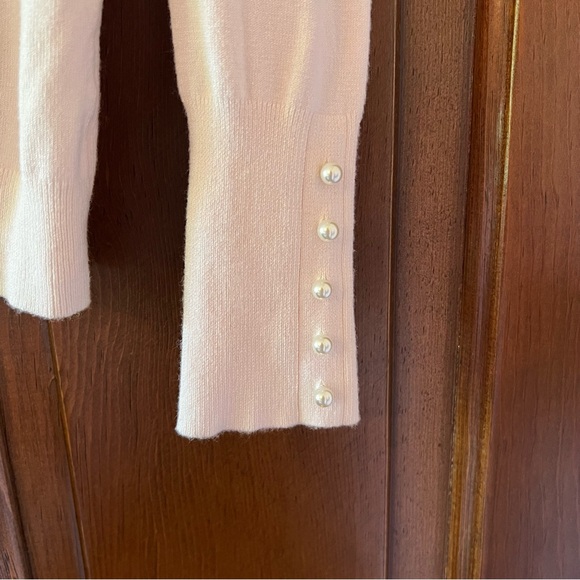 pink zara cardigan with pearl buttons - Picture 4 of 4
